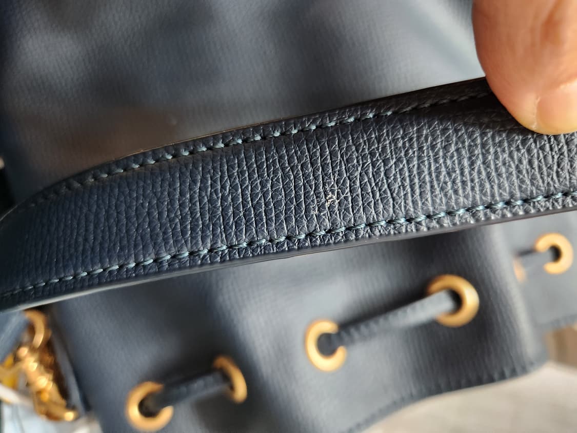 쿠론 멜리아 버킷백 네이비 상품이미지7