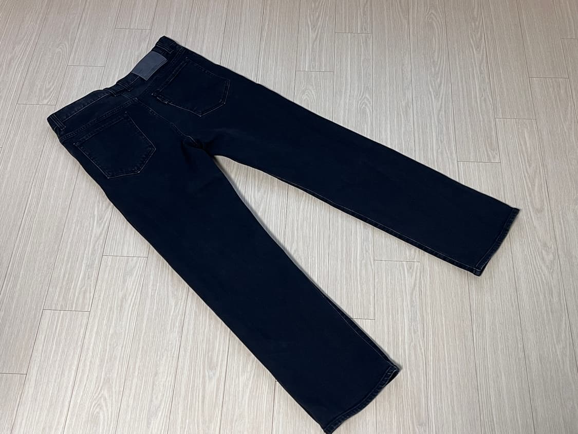 포터리/루프 다잉 원워시드 스트레이트 데님 블랙/1 상품이미지2