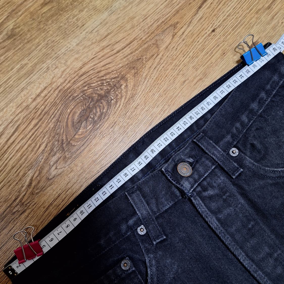 90s 미제 빈티지리바이스 501 블랙 31X34 상품이미지10