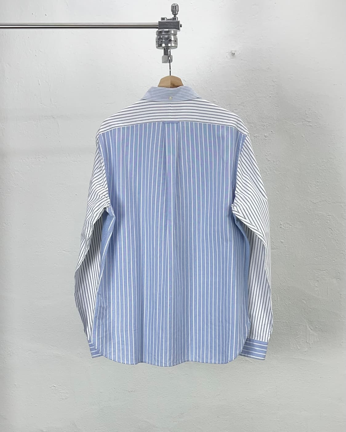 랄프로렌 스트라이프 투톤 옥스포드 클래식 핏 셔츠 상품이미지6