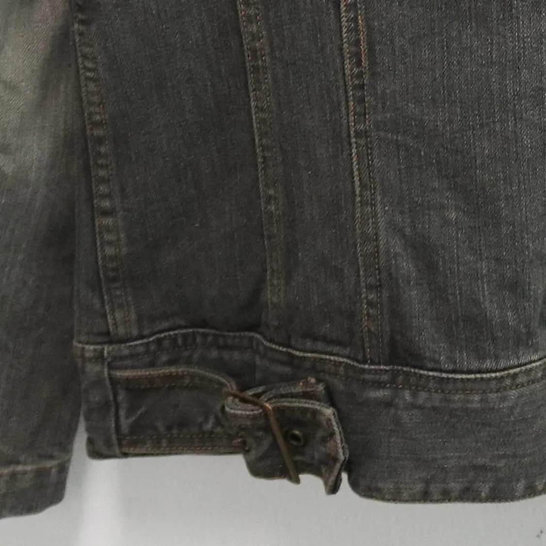 엣지온올 빈티지무드 청자켓  상품이미지8