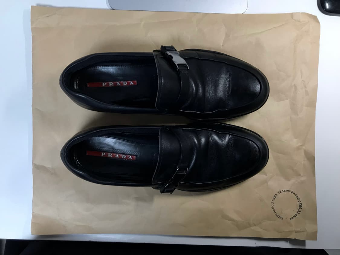 프라다스포츠 아카이브 버클 가죽 로퍼(ps1187) 상품이미지3