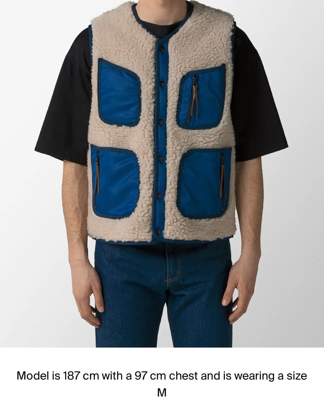 kapital fleece vest 상품이미지10