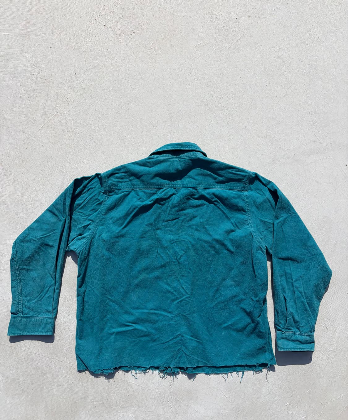 빈티지 파이브브라더 컷오프 프란넬 셔츠 상품이미지5