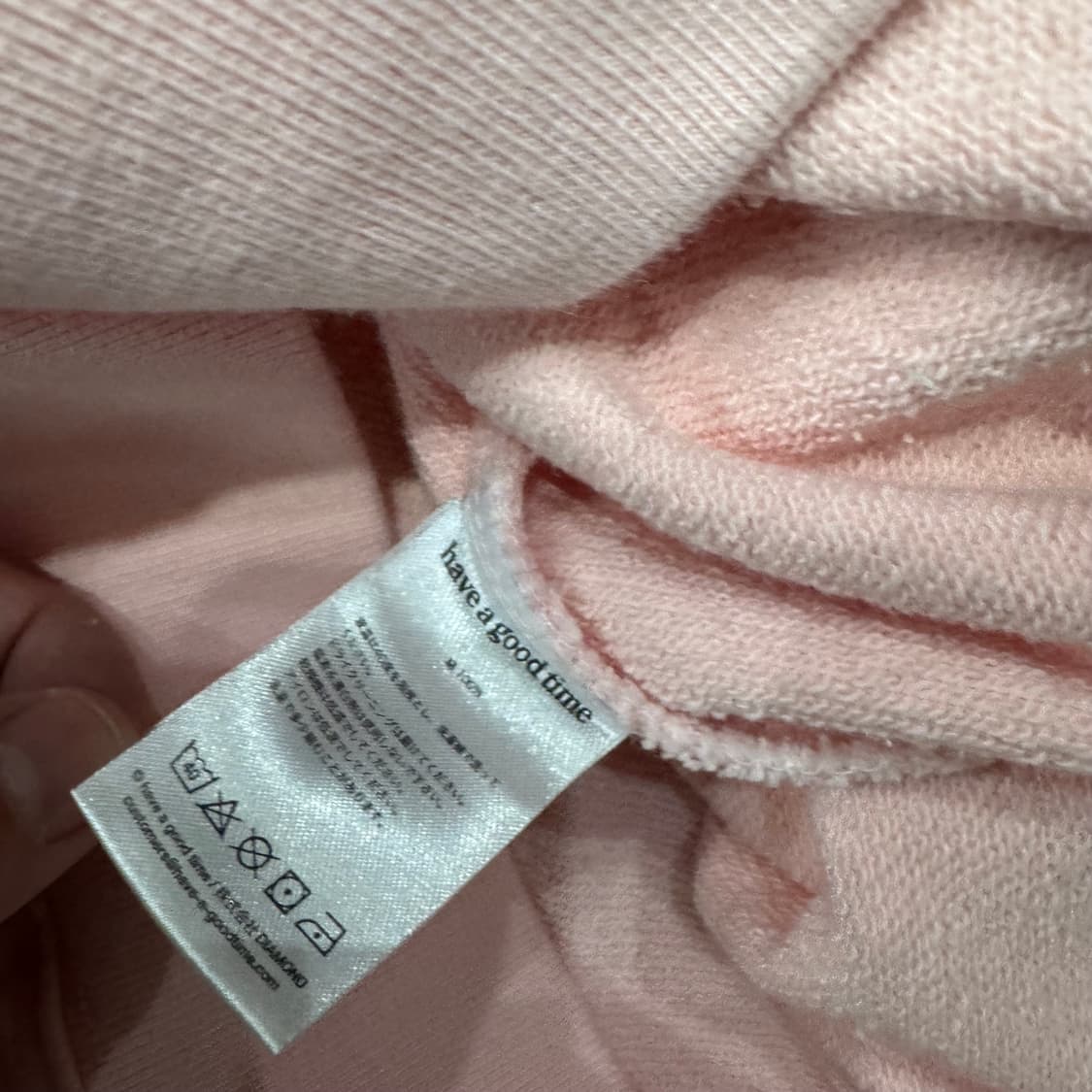 해브어굿타임 맨투맨 상품이미지5