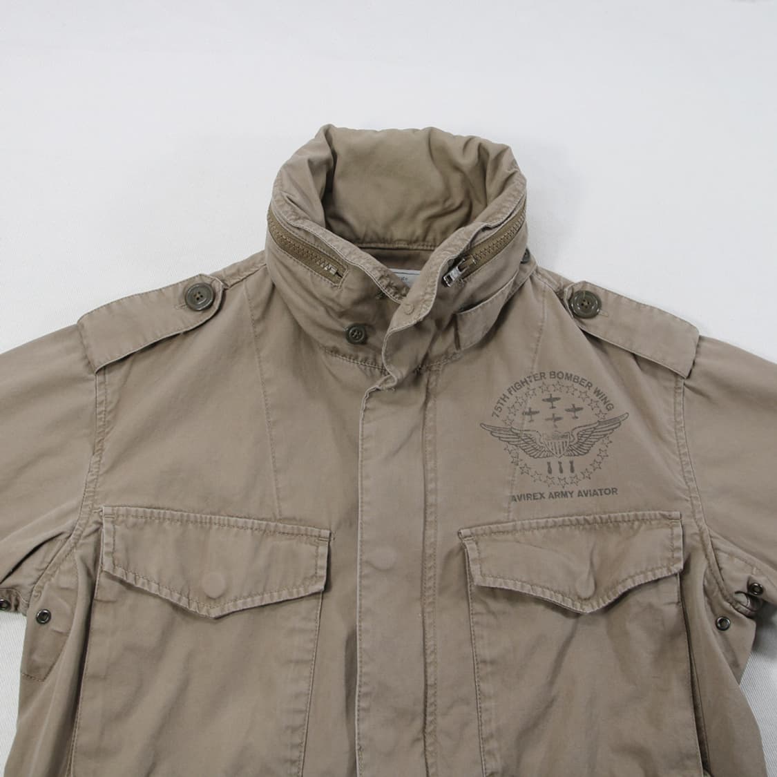 (착용컷) avirex M-65 필드 자켓 (95) 상품이미지5