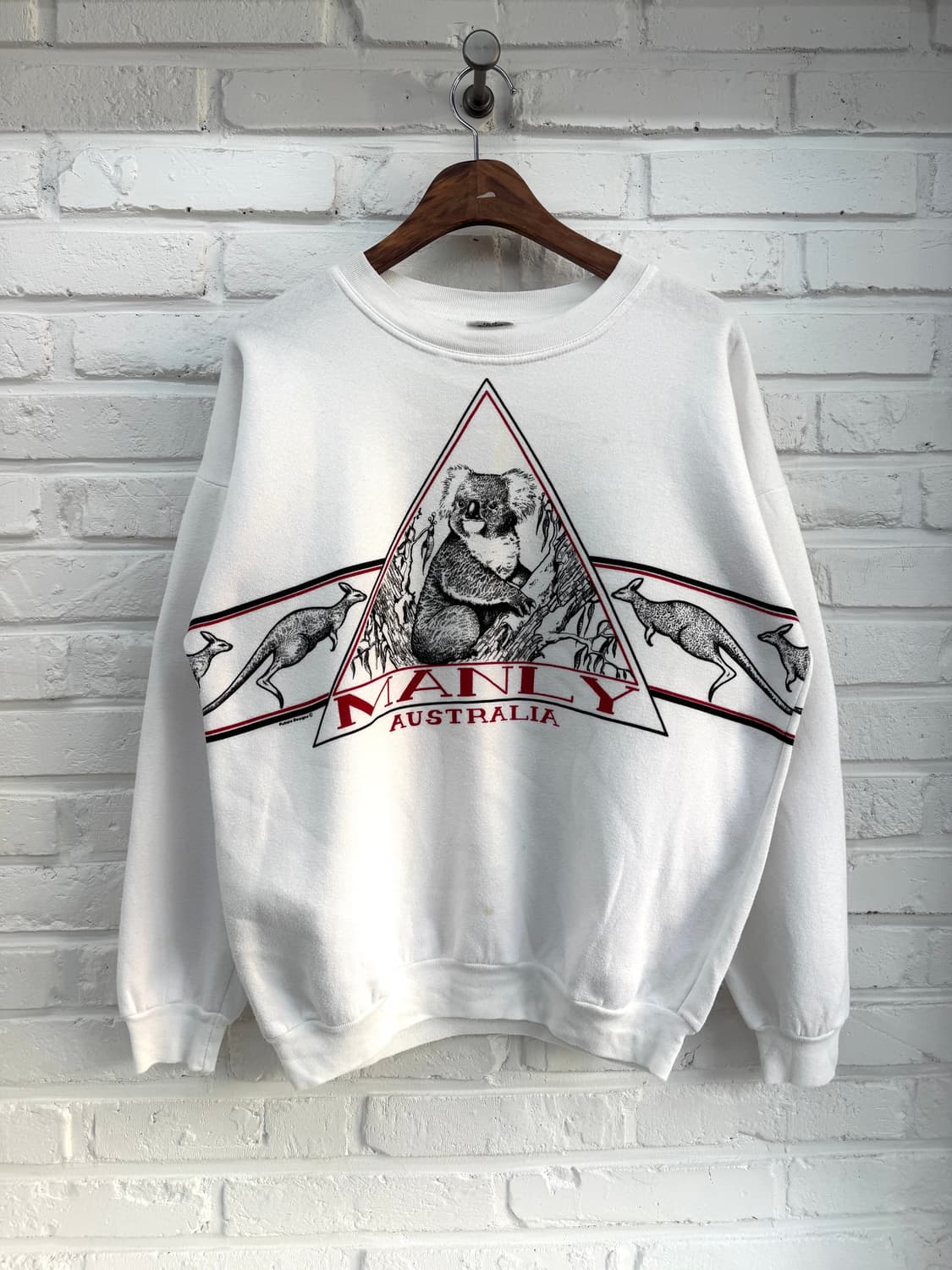 Future designs 화이트 코알라 스윗셔츠 상품이미지3