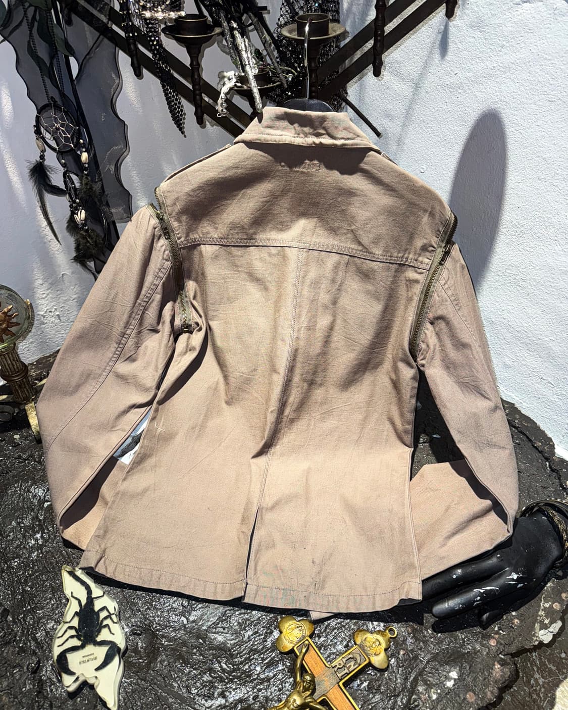 Zip Detail Shirt Jacket 상품이미지9