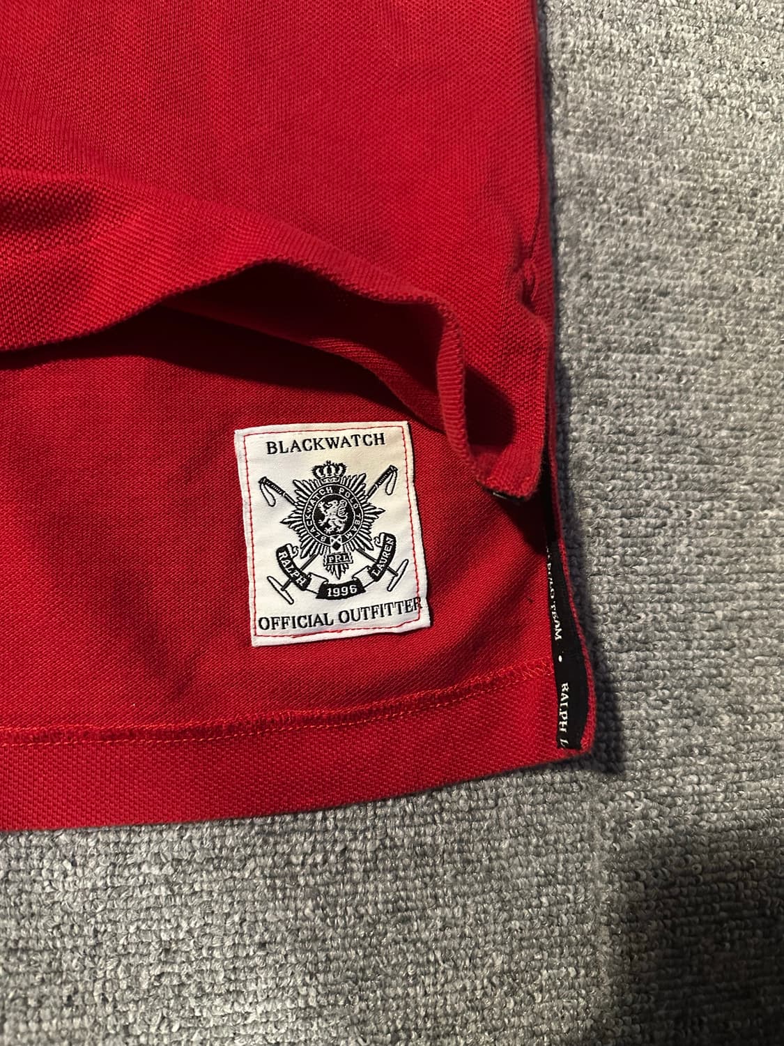 폴로 블랙워치 카라티  상품이미지3