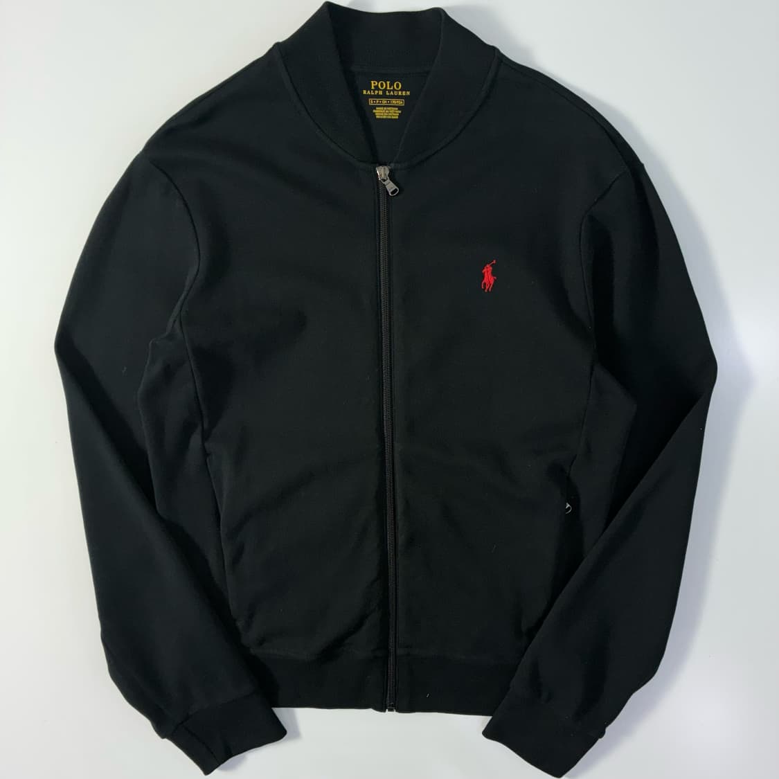 Polo  폴로 랄프로렌 자수 코튼 블랙 집업  상품이미지1