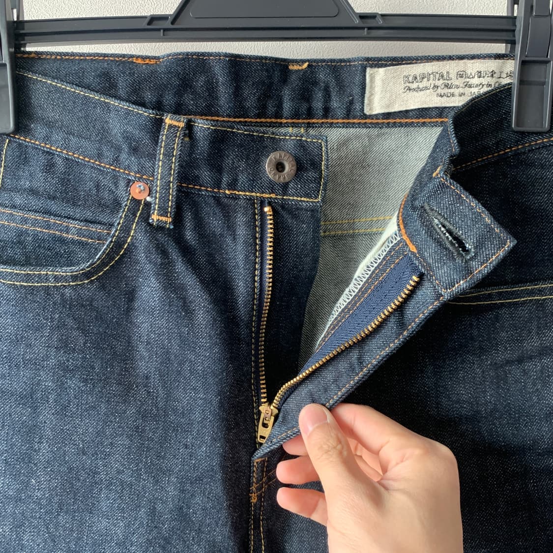 14oz 오카벨보 5p 플레어 데님 상품이미지7