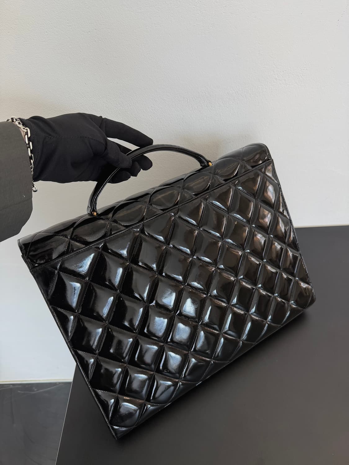 𝘾𝙃𝘼𝙉𝙀𝙇 코코마크 마트라세 브리프케이스 상품이미지6