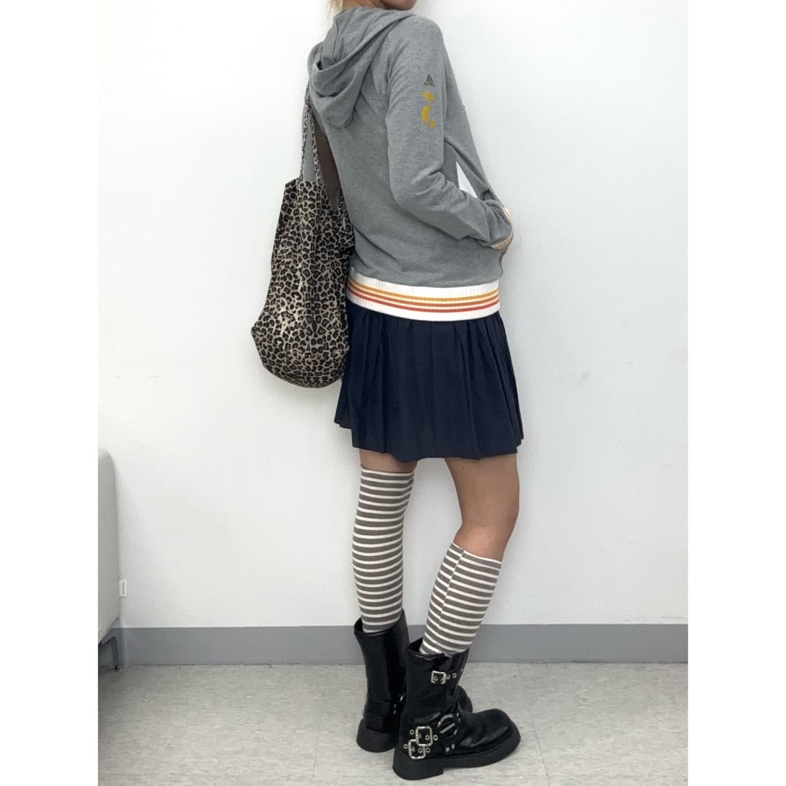 빈티지 아디다스 그레이 후드 집업 y2k 상품이미지5