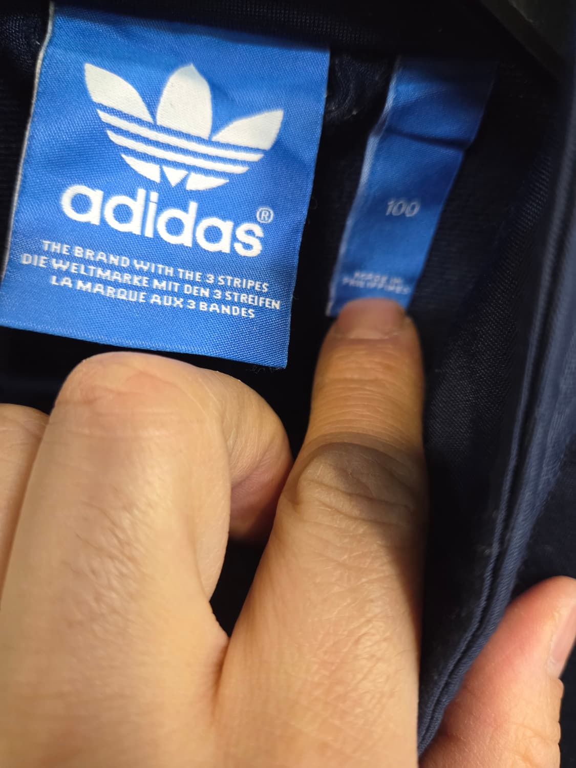 아디다스 파이어버드 트랙탑 져지 네이비 100 상품이미지3