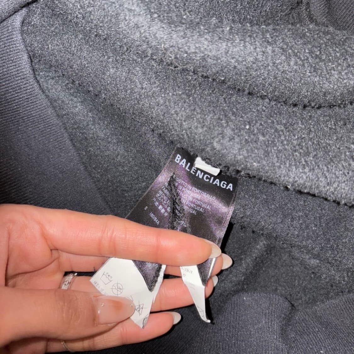 Balenciage 발렌시아가 랭귀지 로고 후디 상품이미지2