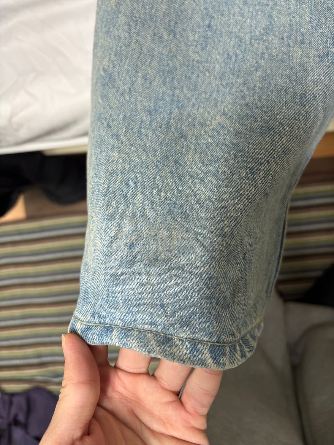 디스이스네버댓 그레이트풀데드 데님 L 상품이미지4