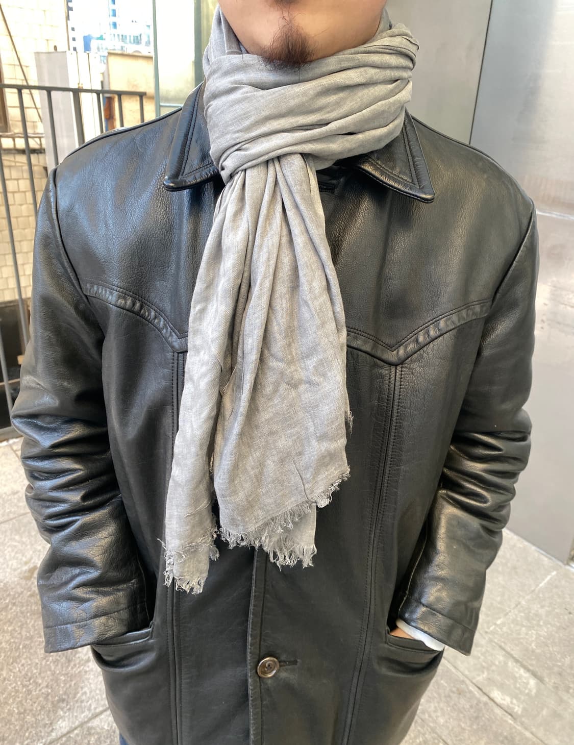 viscose basic scarf / 2color 상품이미지5