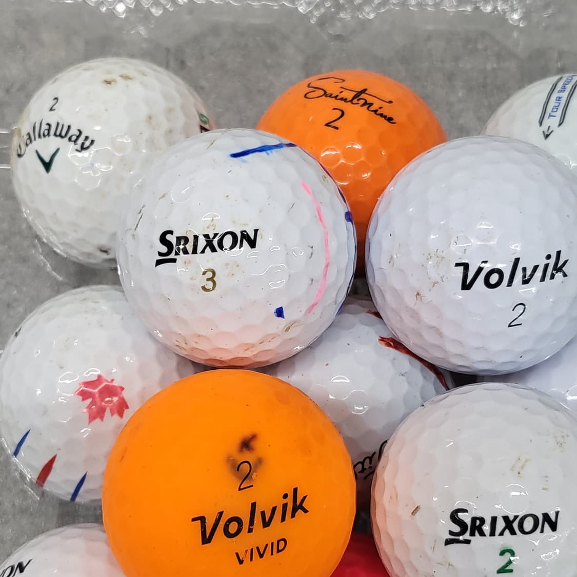 다양한 브랜드의 골프공 로스볼 30개 일괄 상품이미지4