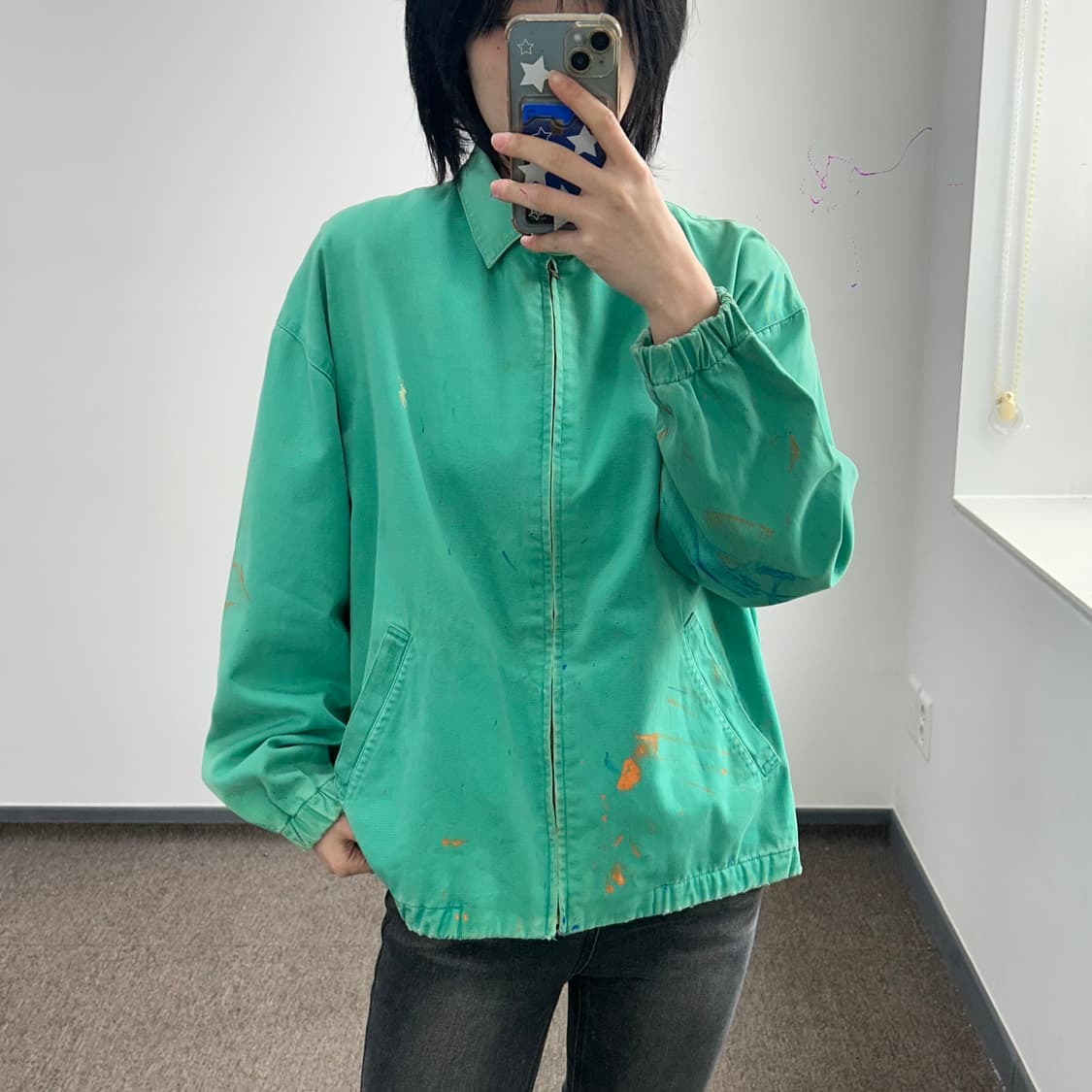 Polo 폴로 옐로우 포니 라이트 그린 점퍼   상품이미지1