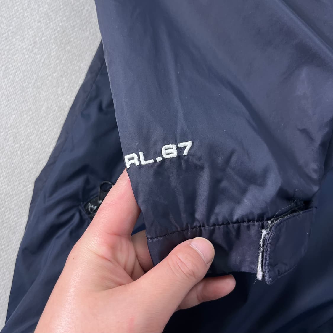 100 폴로랄프로렌 진스 사이드로고 바람막이 자켓 상품이미지4