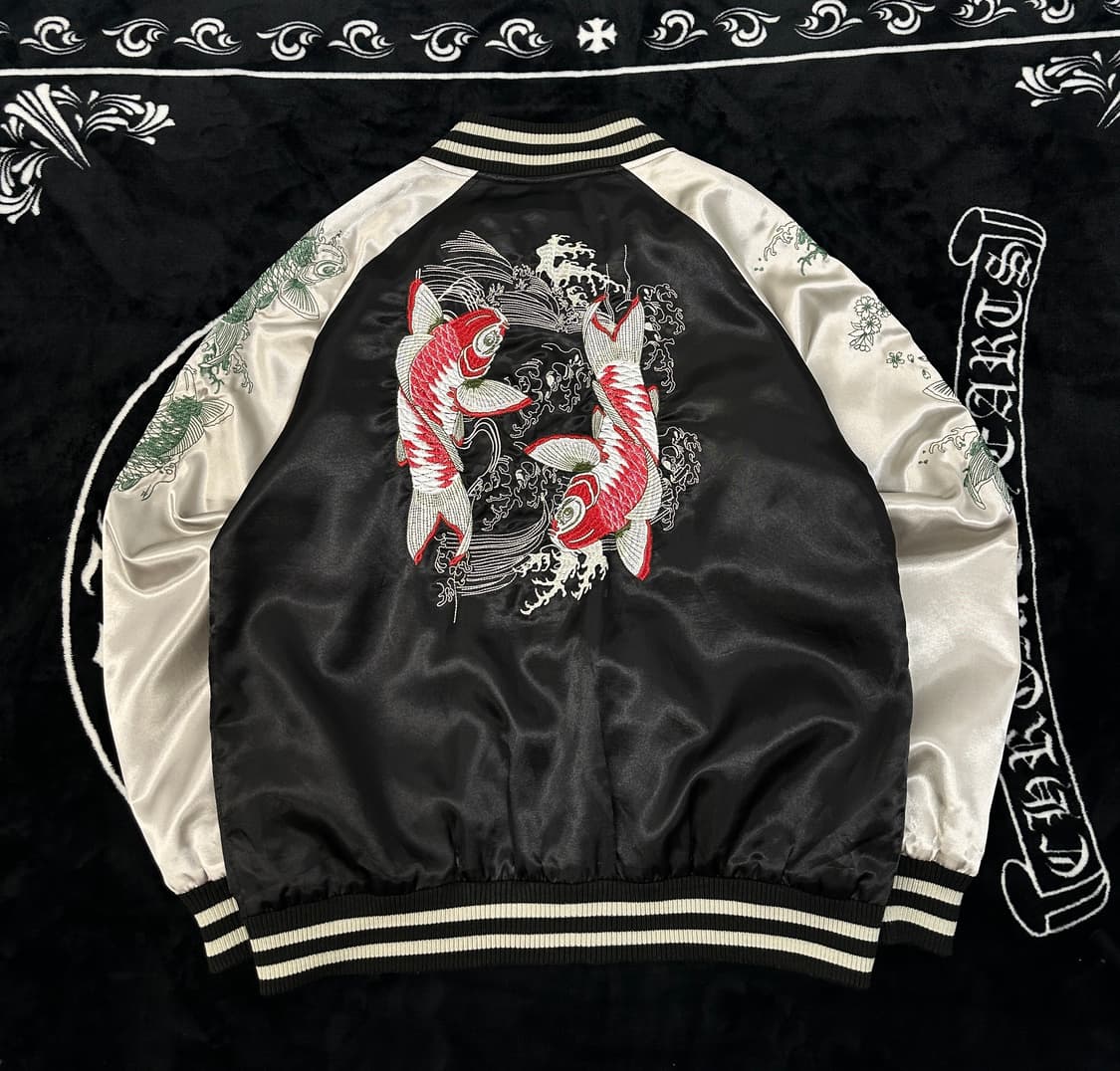 japanese vintage y2k  새틴스카잔 L  상품이미지4