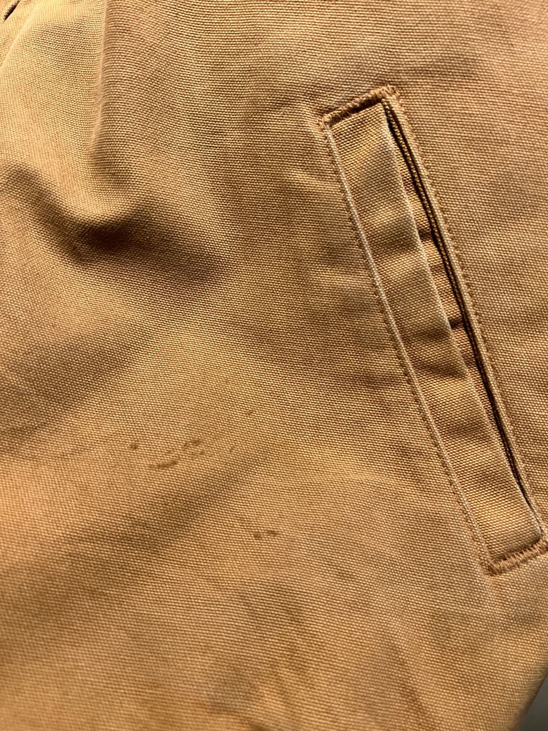 [XL]칼하트 Made in USA J13 산타페 브라운 워크 자켓 상품이미지3