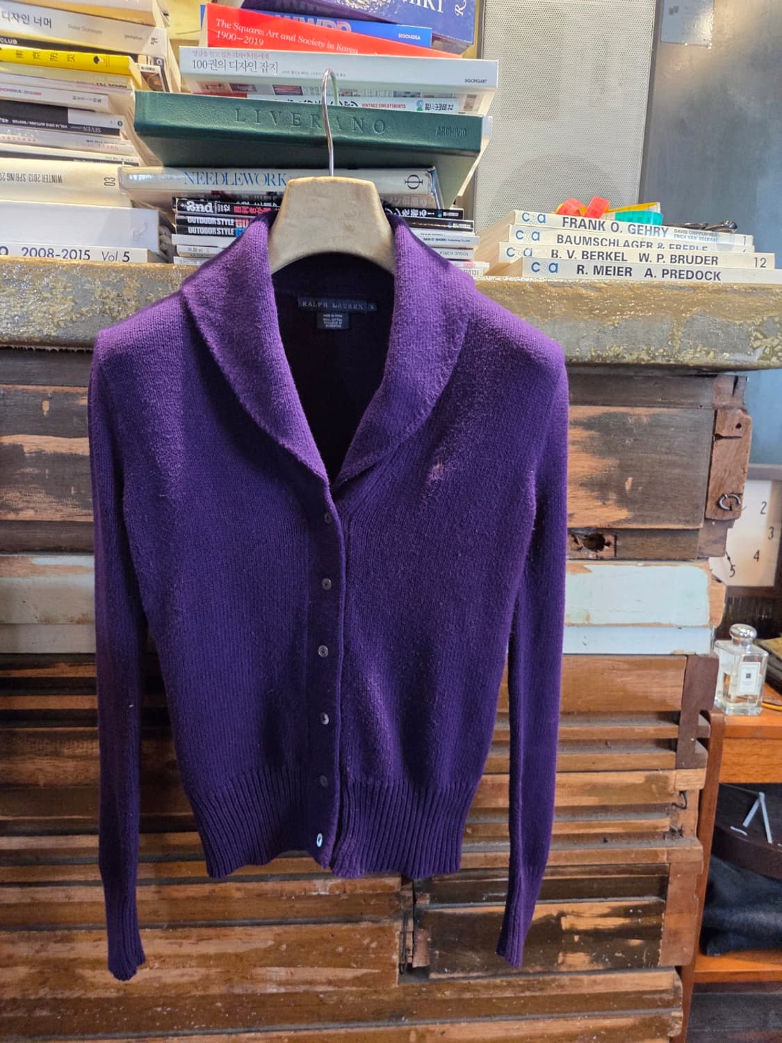폴로랄프로렌 숄칼라 카디건 상품이미지8