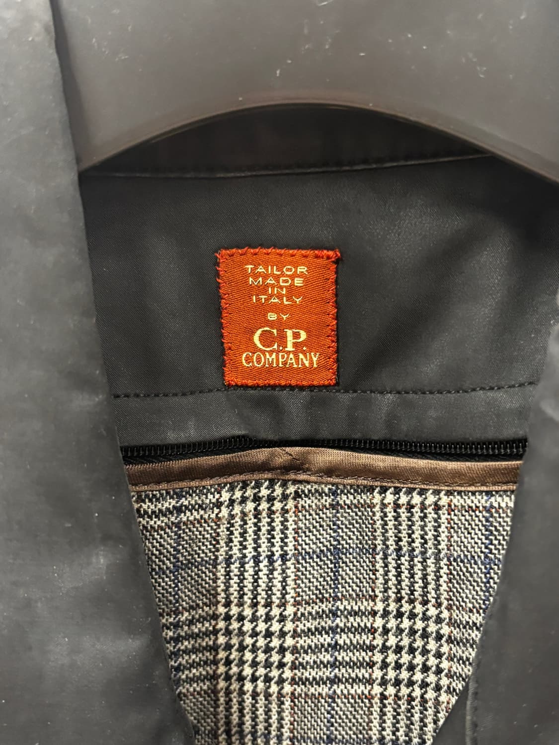 CP컴퍼니 더블코트 블랙 100 상품이미지4