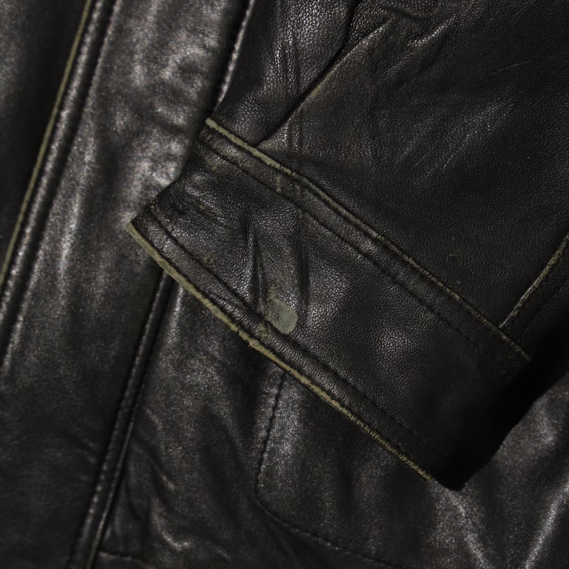 Vtg 양가죽 블루종 자켓 상품이미지4
