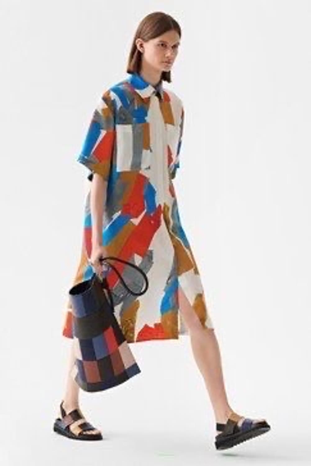 Ports 1961 프린트 스커트 상품이미지5