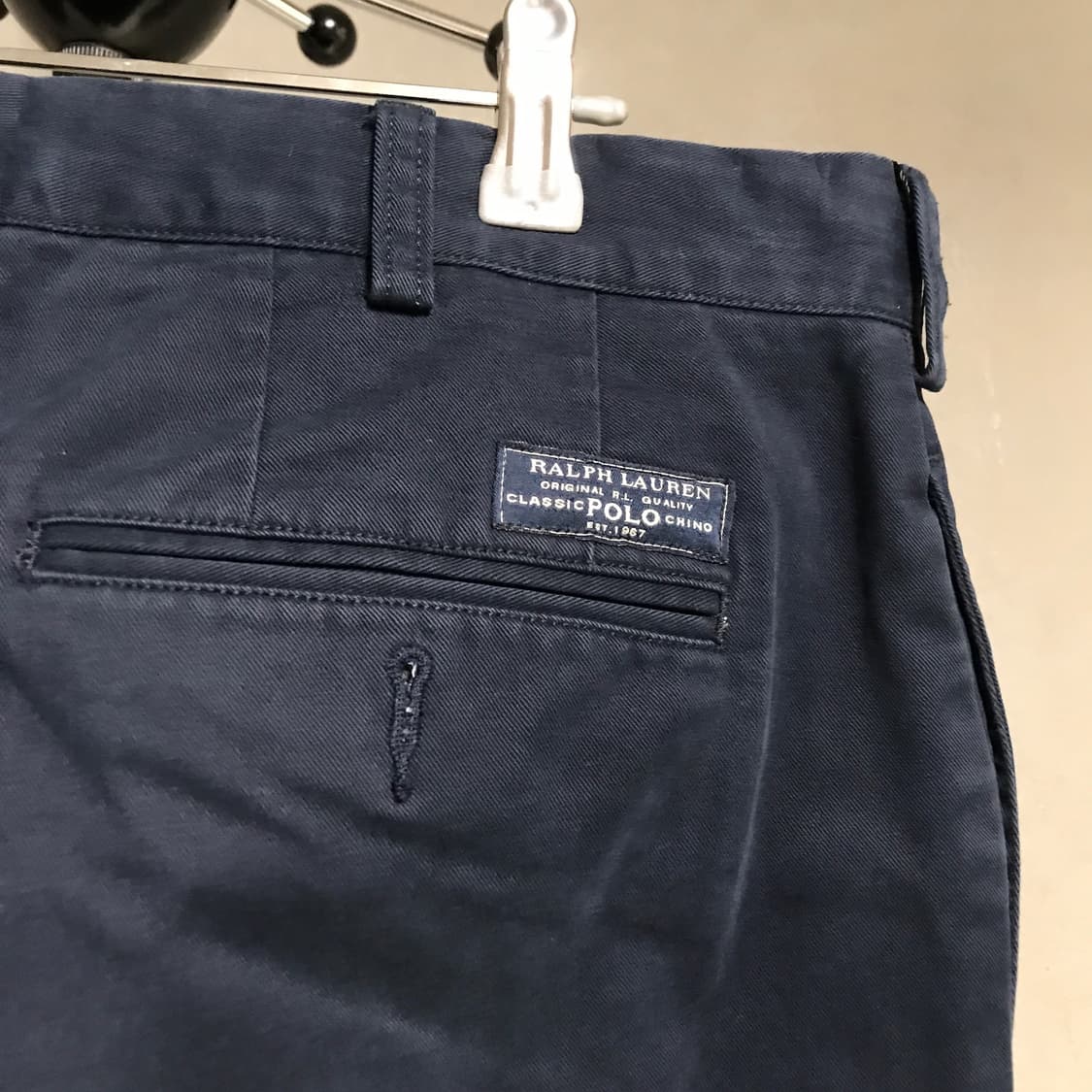 폴로 랄프로렌 네이비 치노 팬츠 34/32 상품이미지4