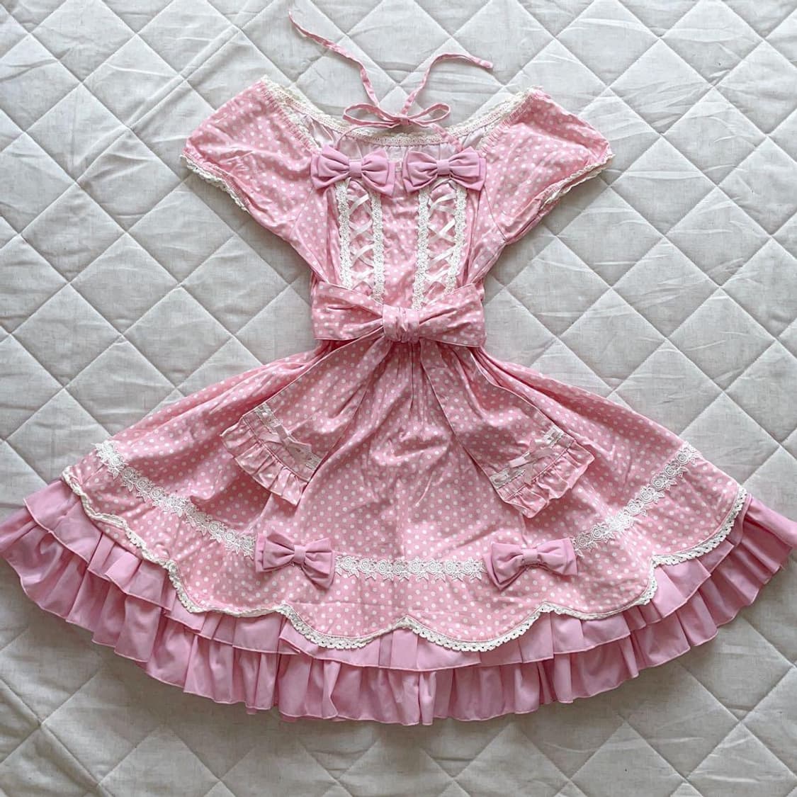 바디라인 희귀 로리타 드레스 상품이미지1