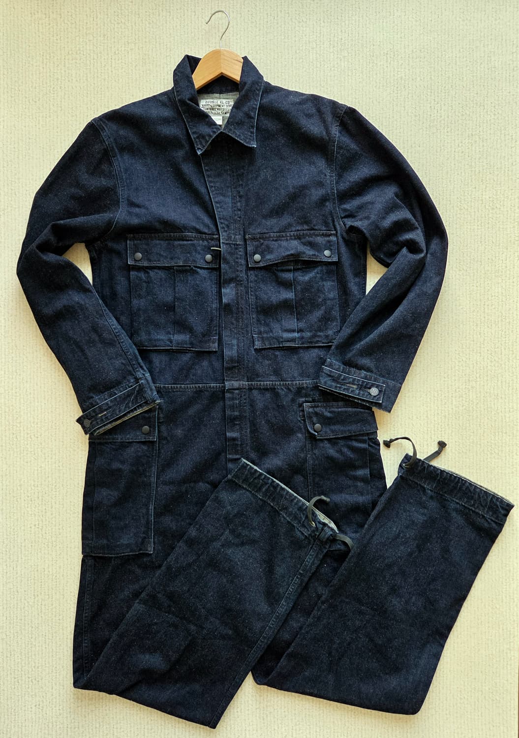 RRL 더블알엘 데님 워시드 점프슈트 상품이미지3