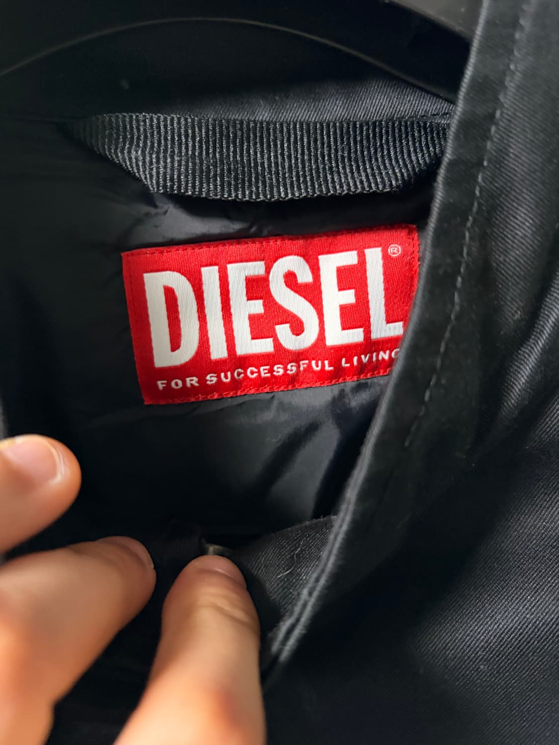 디젤 J-베크 바이커 자켓 블랙 50 상품이미지5