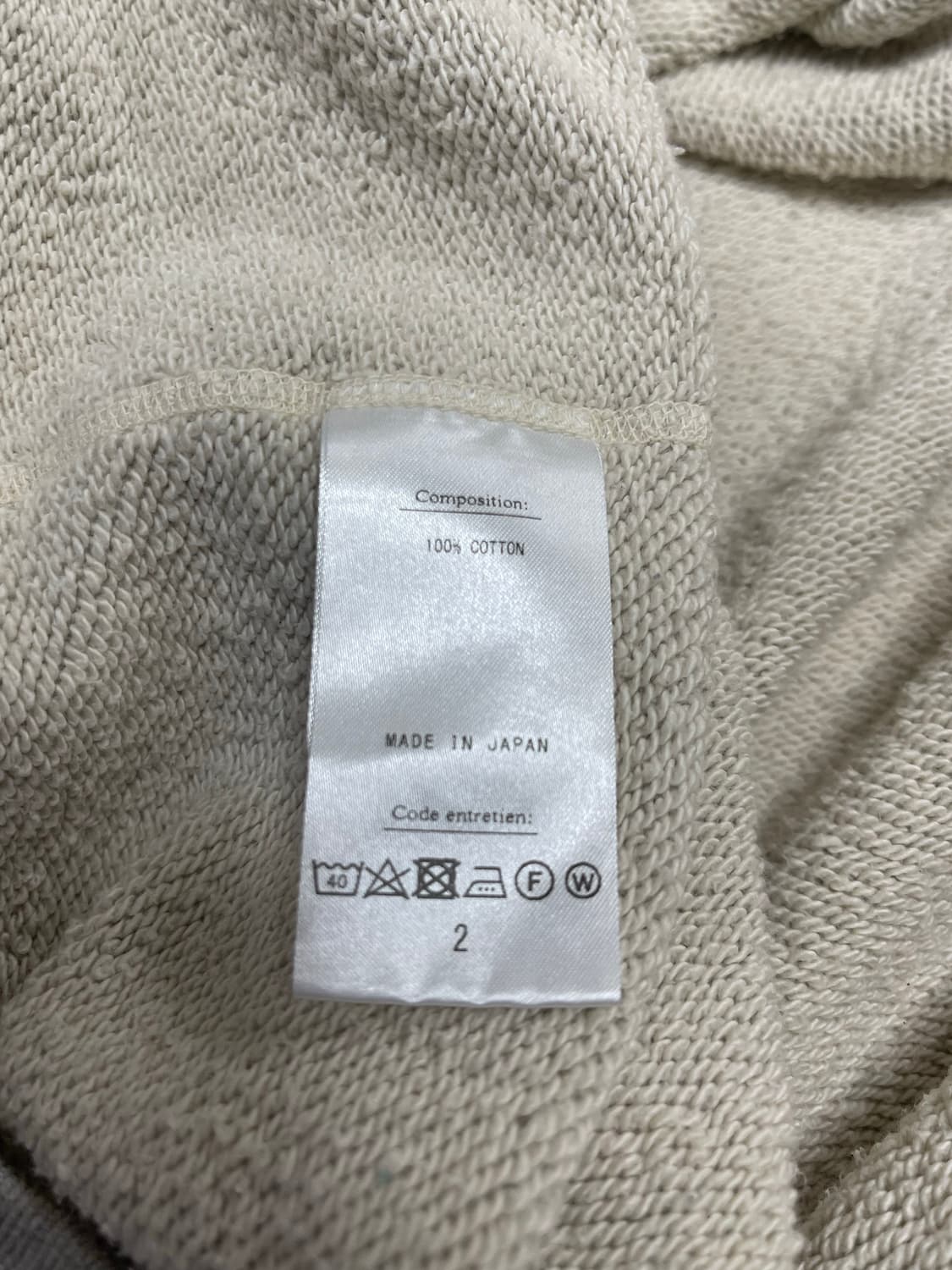 아프레쎄 22ss 빈티지 스웻셔츠 상품이미지5