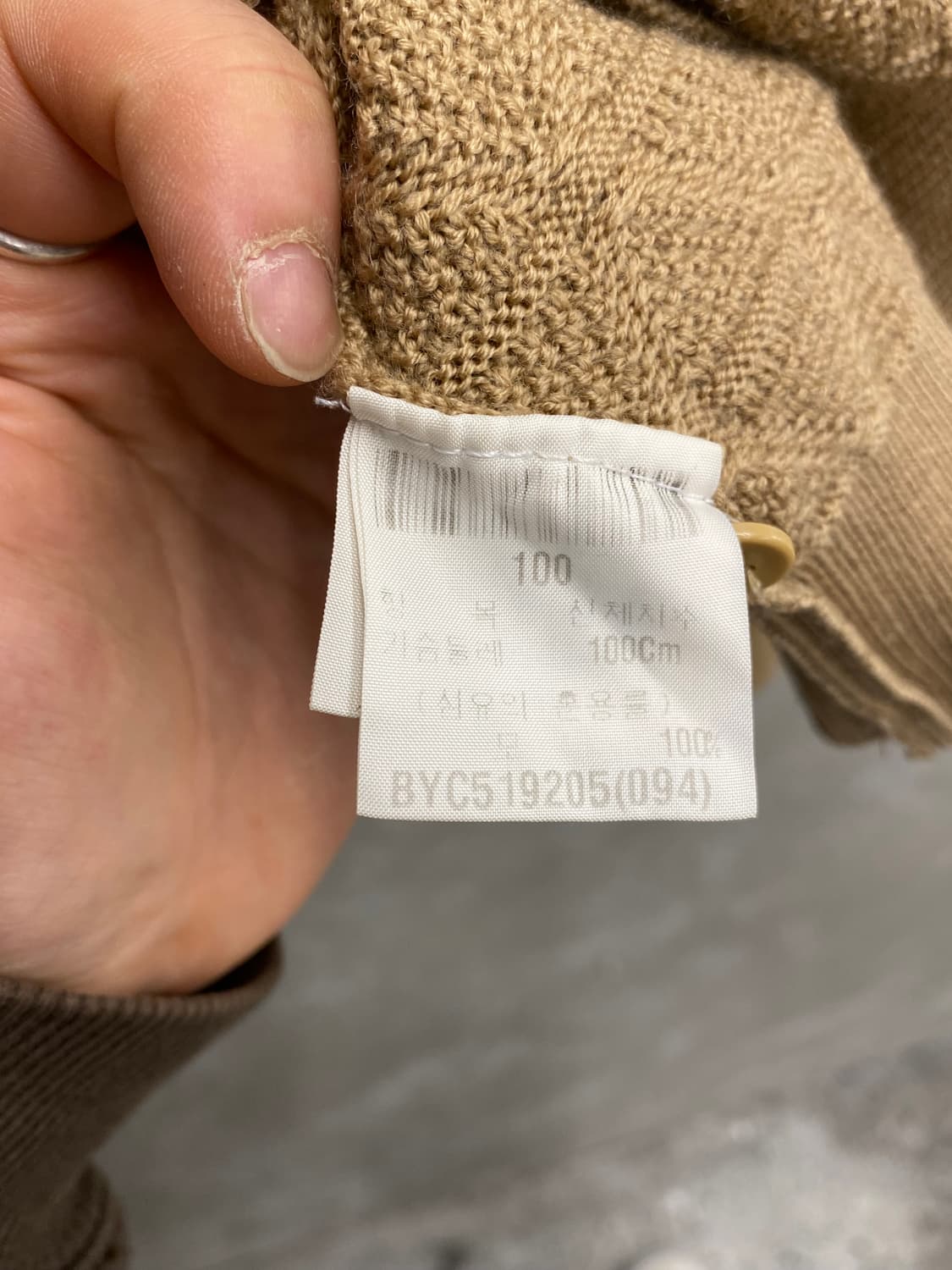 [100] 90s YSL 입생로랑 빈티지 울 니트 상품이미지7