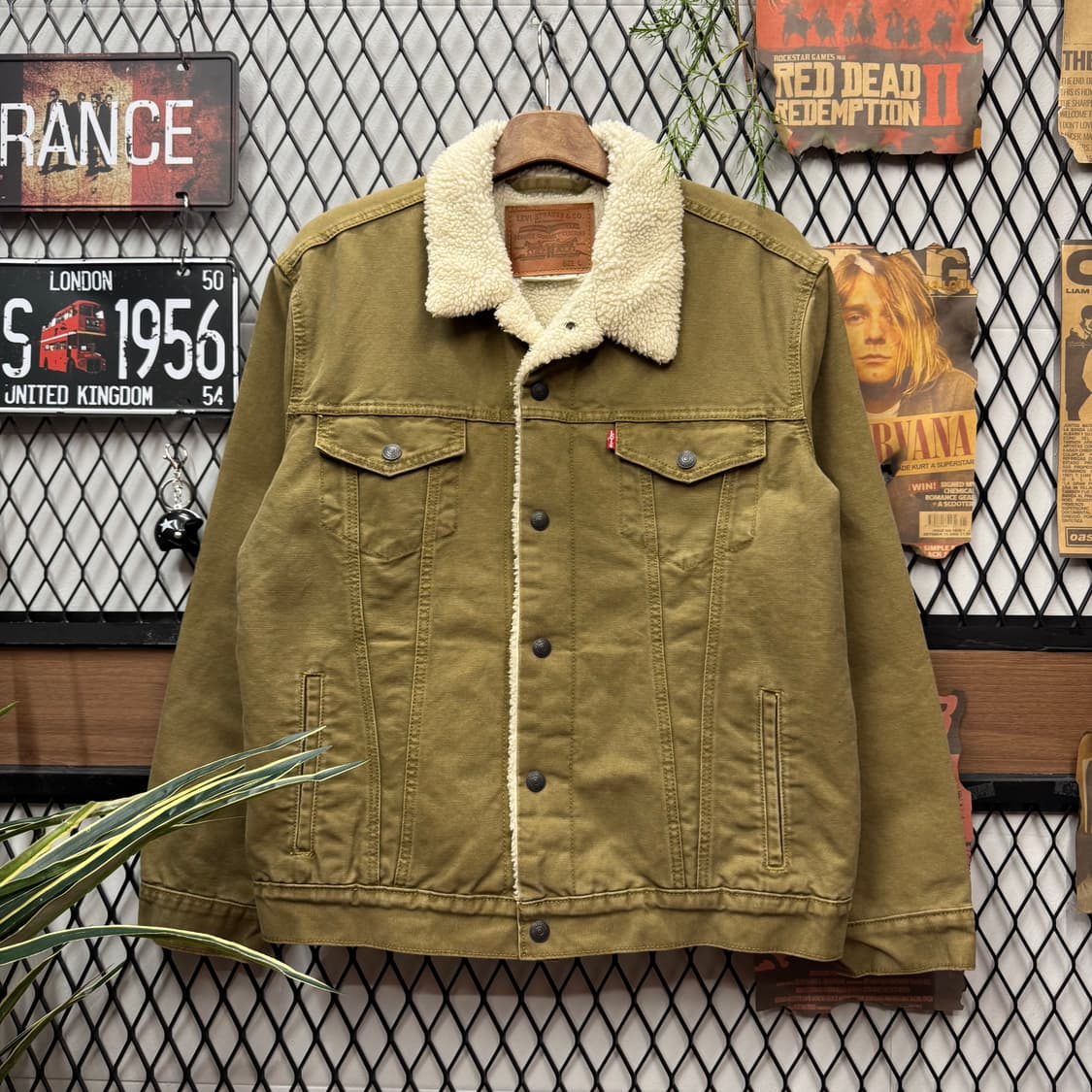 리바이스 타입 3 쉐르파 트러커 자켓 베이지 상품이미지1