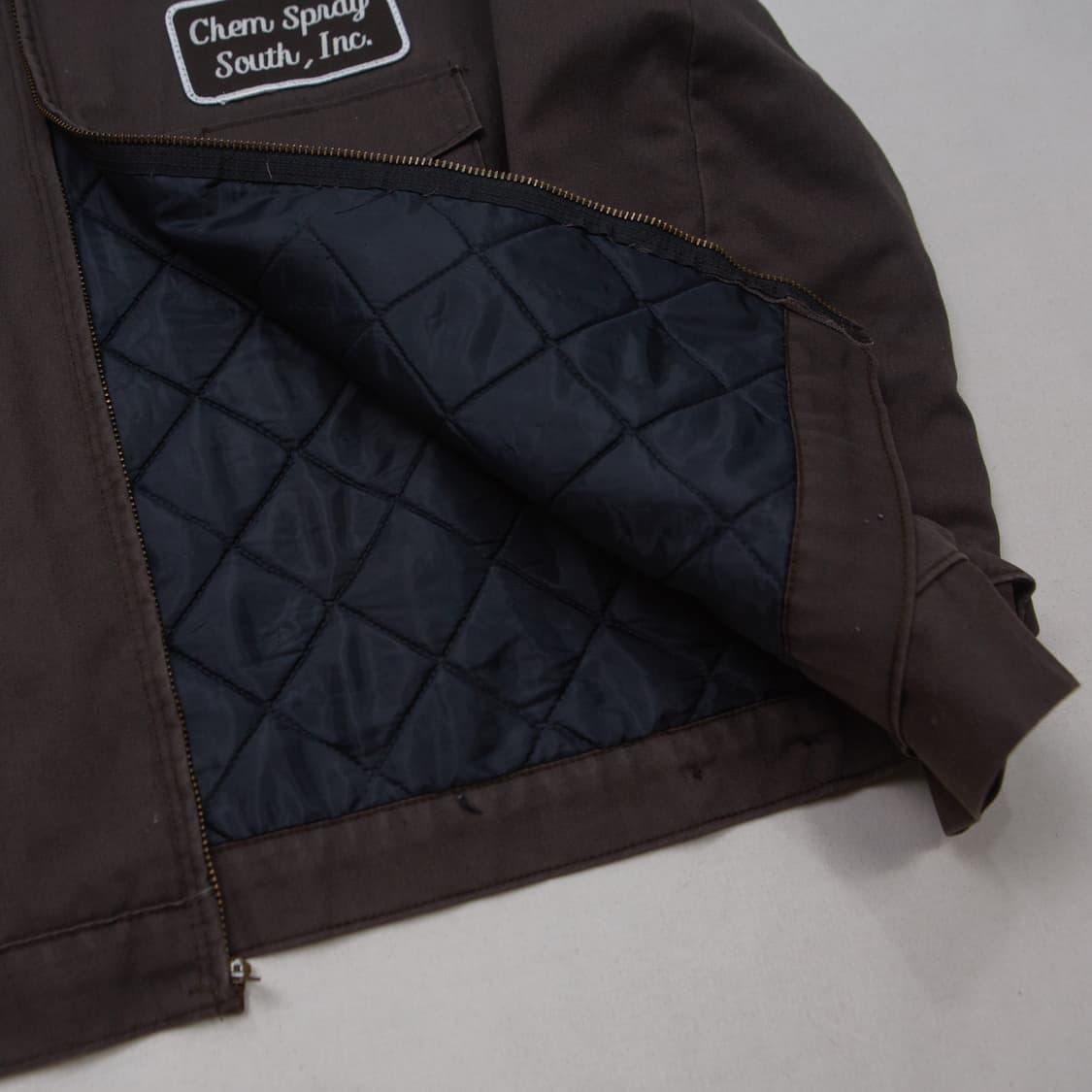 80s Red Kap 65/35 워크 자켓 브라운 상품이미지6