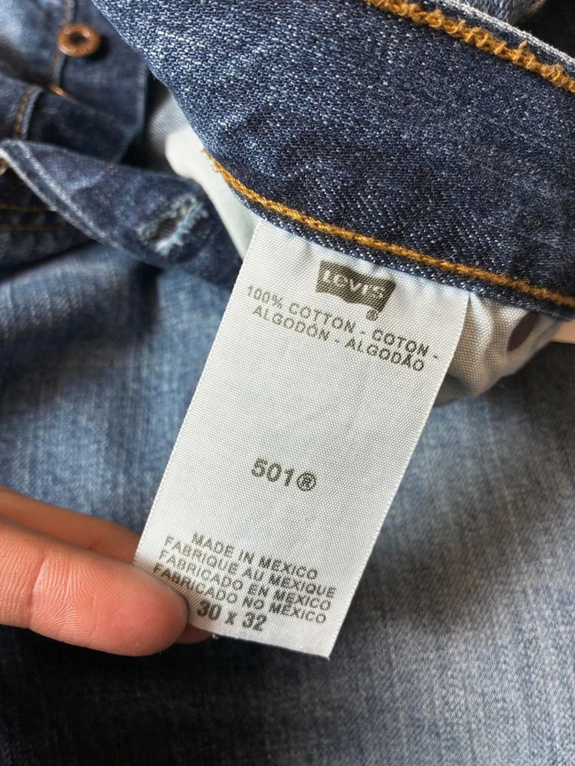 리바이스501 made in Mexico버튼플라이 데님 팬츠 PN8013 상품이미지8