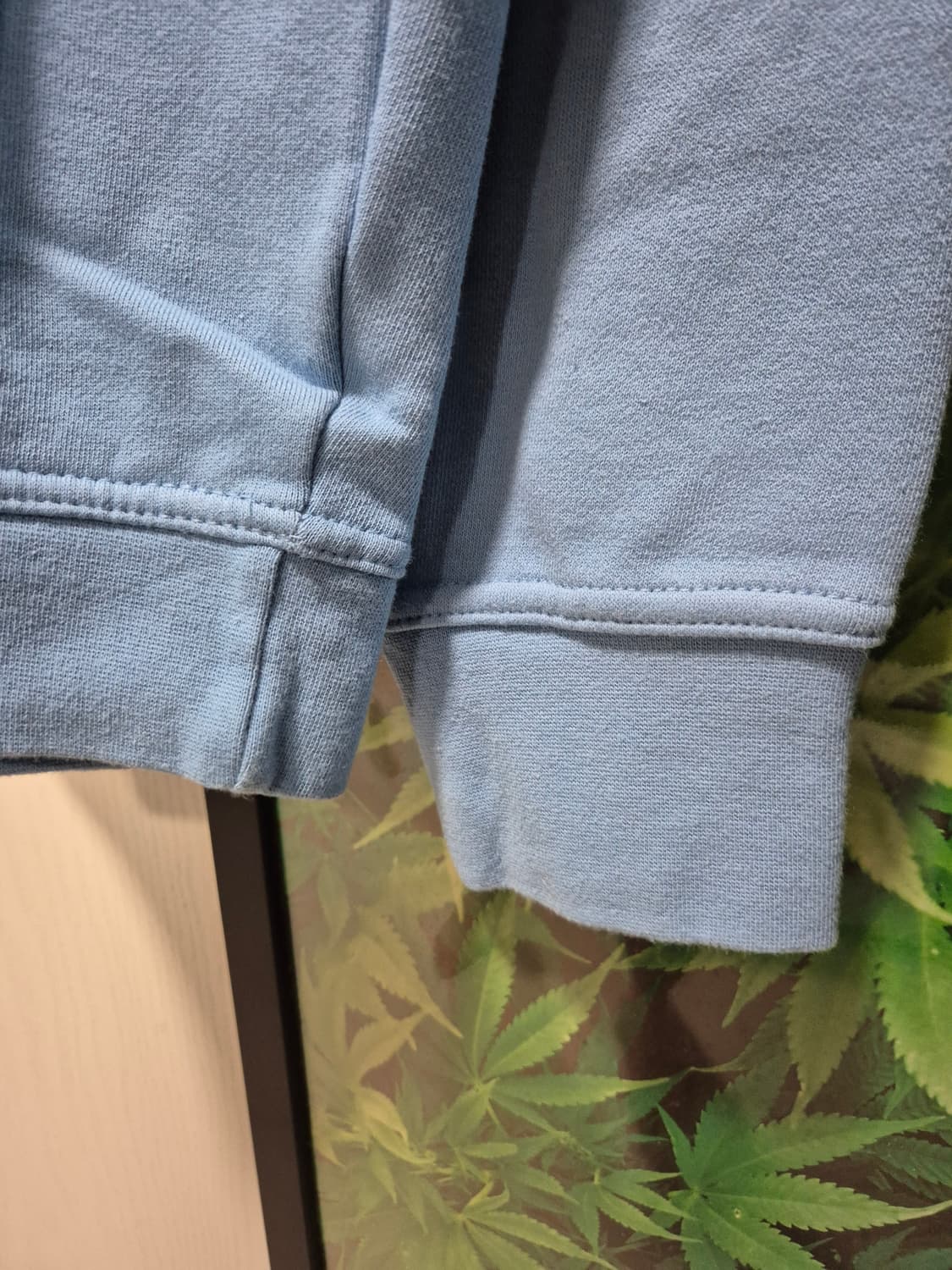 (세일)(새상품)빅웨이브 브랜드 맨투맨 하늘색 상품이미지5