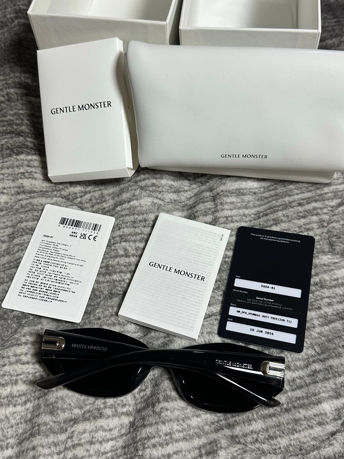 젠틀몬스터 다다 (2회착용 컨디션 최상) 상품이미지2