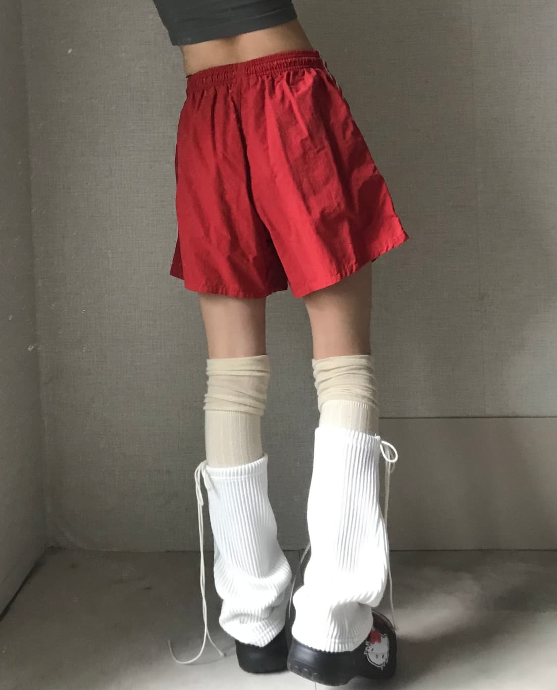 아디다스 레드 쇼츠 상품이미지3