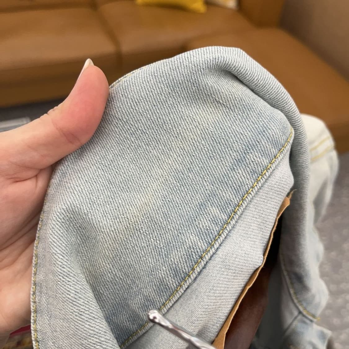 리바이스 캐주얼 투포켓 데님 청자켓 90 C06347 상품이미지6