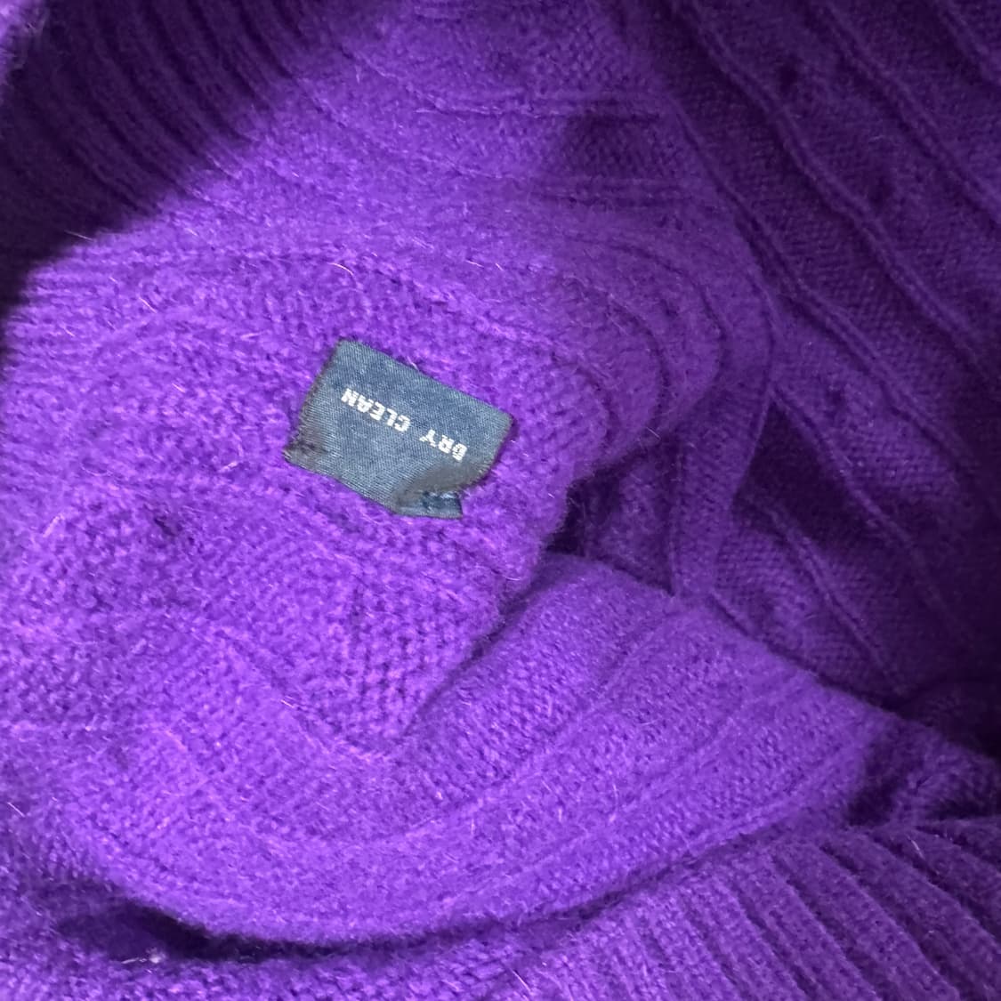 폴로 앙고라 메리노울 케이블니트 XL사이즈 상품이미지3