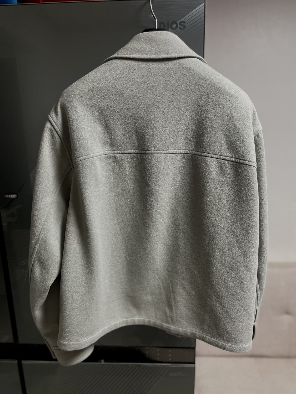 솔리드옴므 그레이 테리 크롭자켓 48 상품이미지2