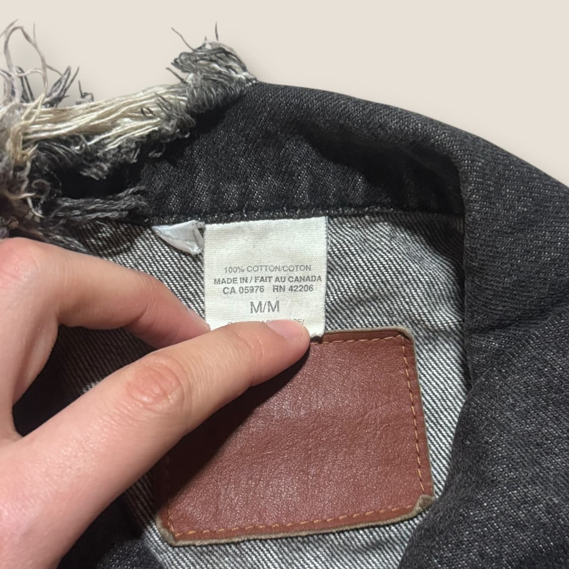 80s 말보로 Wild West 데님 트러커 자켓 M 상품이미지6