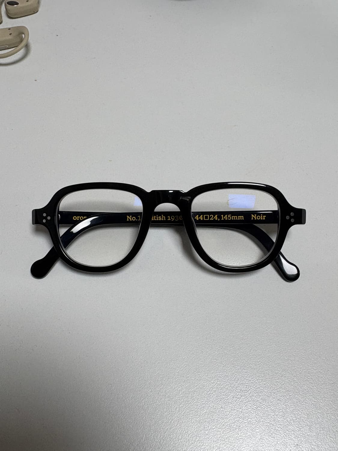 오르오르 1930 british noir 안경 상품이미지1