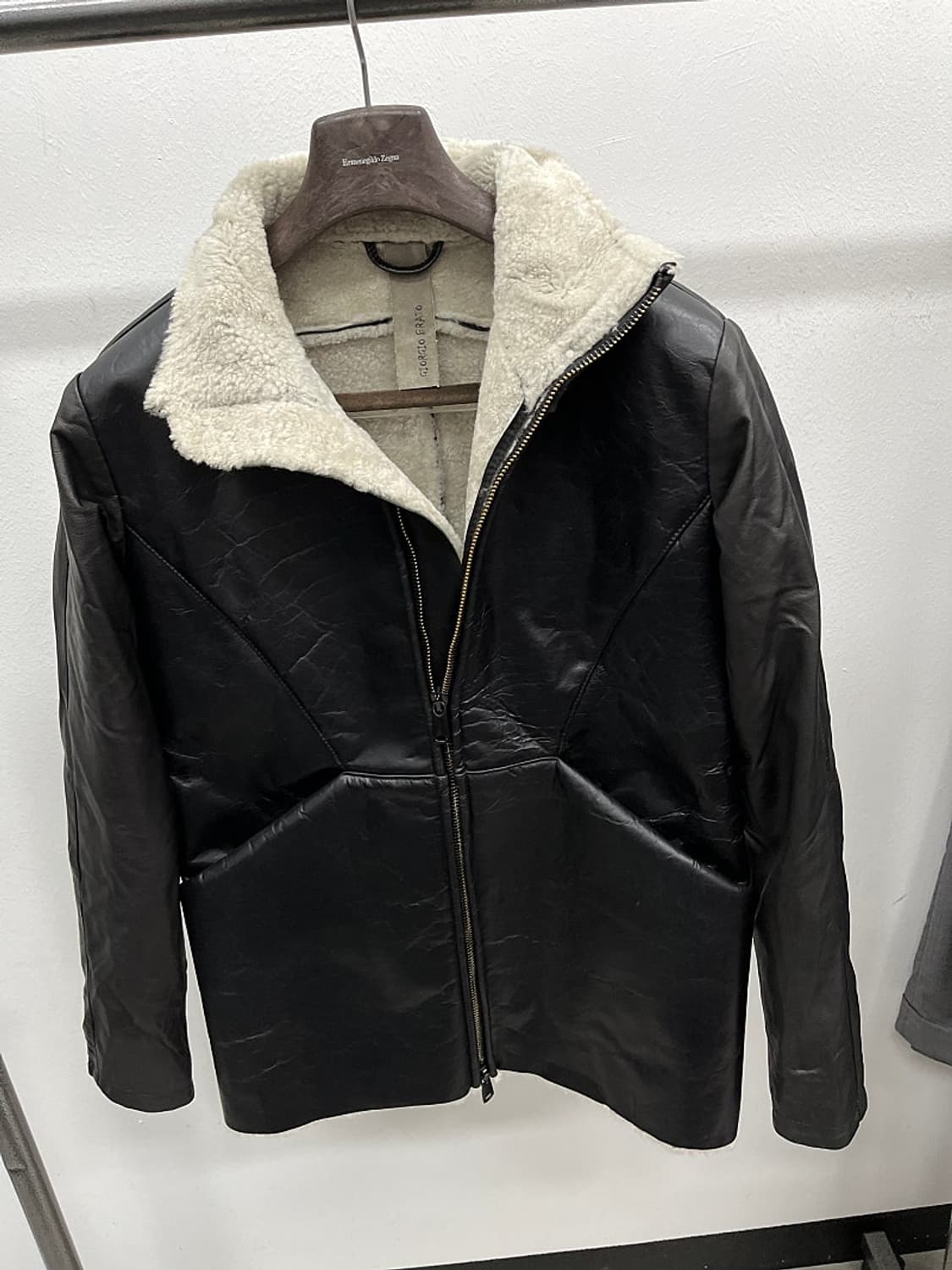 95) 조르지오브라토 무스탕 자켓  상품이미지3