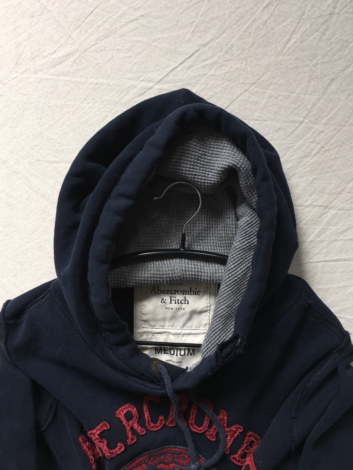 아베크롬비 자수패치 로고 후드티 상품이미지4
