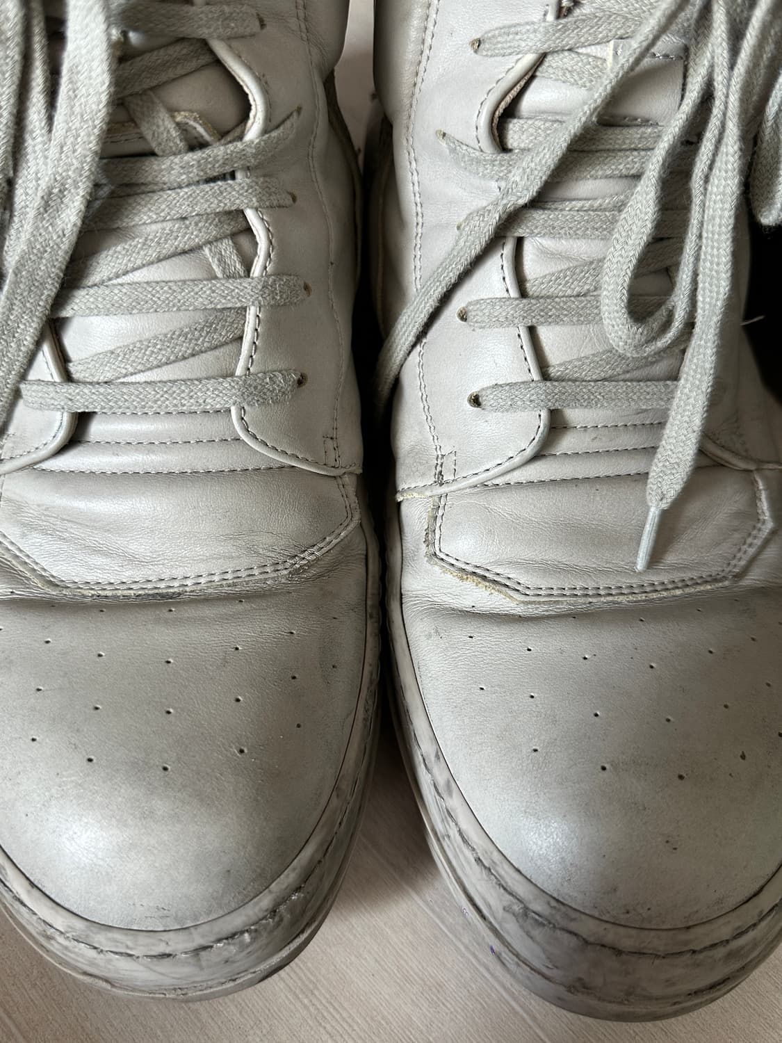 릭오웬스 지오바스켓 밀크 43 팝니다 상품이미지3